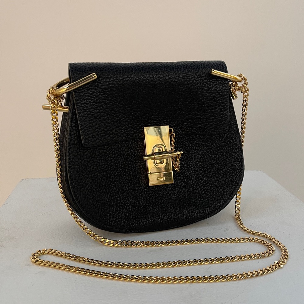 Chloe Drew Leather Crossbody Bag